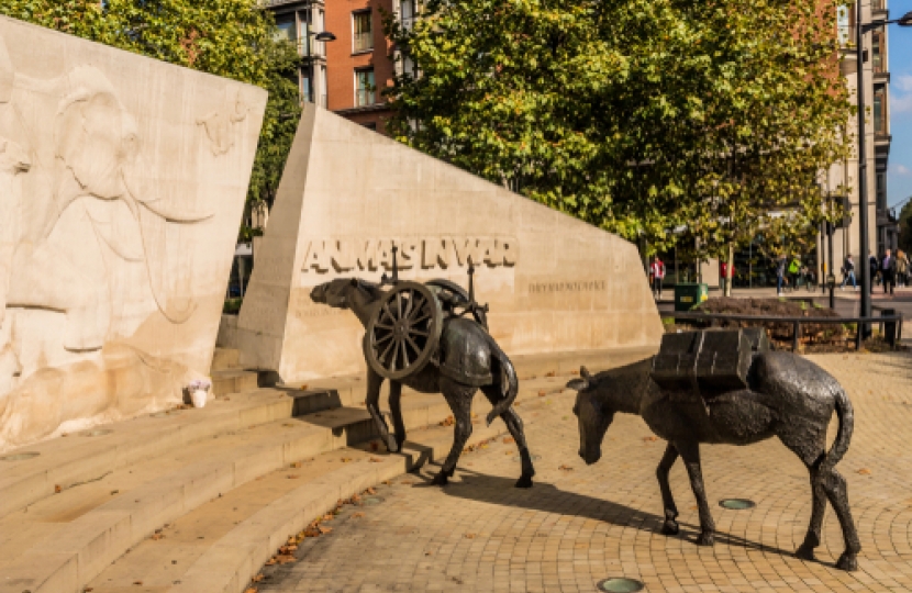  Animals in War memorial